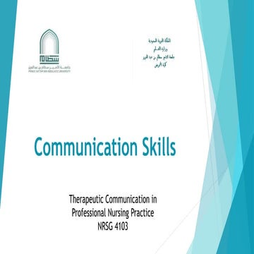Essential Communication Skills for teaching