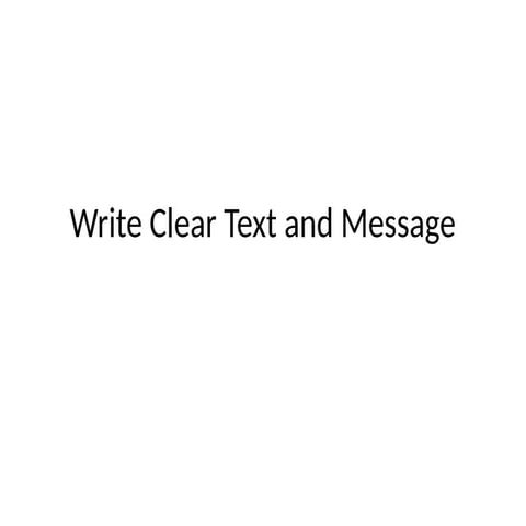 3.2.1.Write Clear Text and Message.pptx 3.Phrasing the Menu.pptx in ...