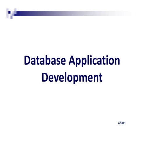 Comprehensive Guide to Effective Database Application Development ...