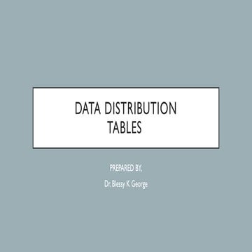 3. Tables mean mode median biostatistics