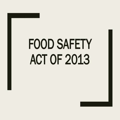 3.1 - PHILIPPINE Food Safety Act of 2013.pptx
