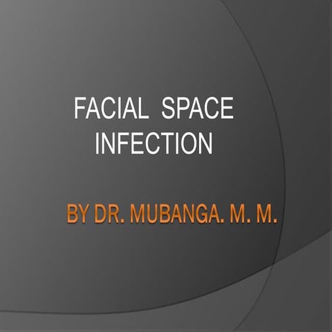 3. Fascial space infection DR. MUBANGA -Autosaved-.ppt