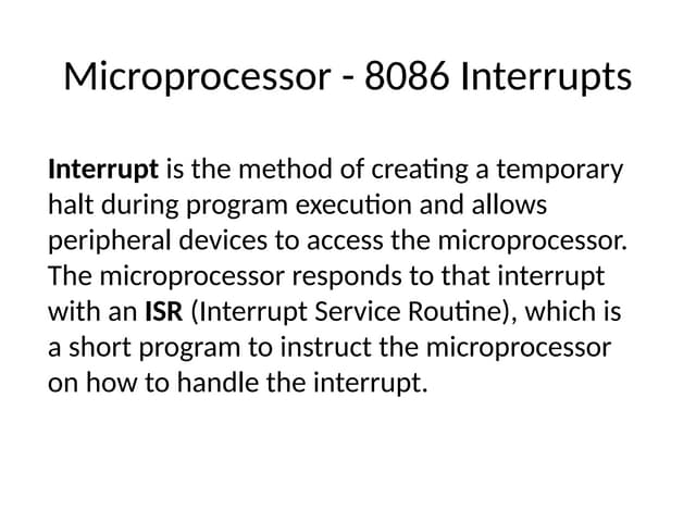 3.12_8086 microprocessor Interrupts.pptx