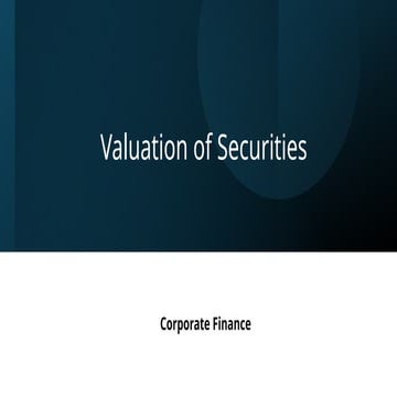 3. Valuation of Securities (2).pptx finance