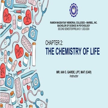 3.Chemistry of Life Lesson Title: Chemistry of Life.ppt