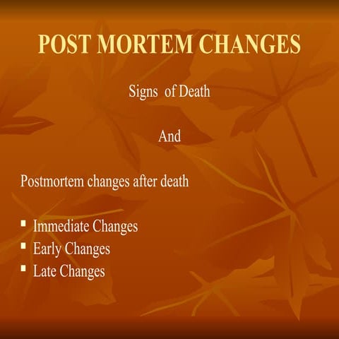 3. PM changes that occuer in our body yyyy