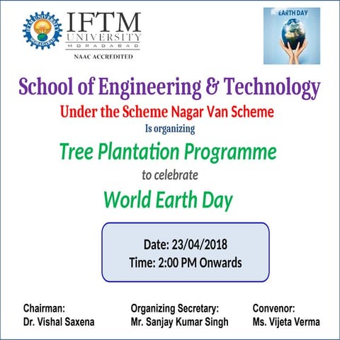 3.6.3 flyer 4 world earth day on enviornment.ppt