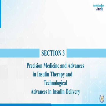 3. Precision Medicine and Advances in Insulin Therapy and Technological ...