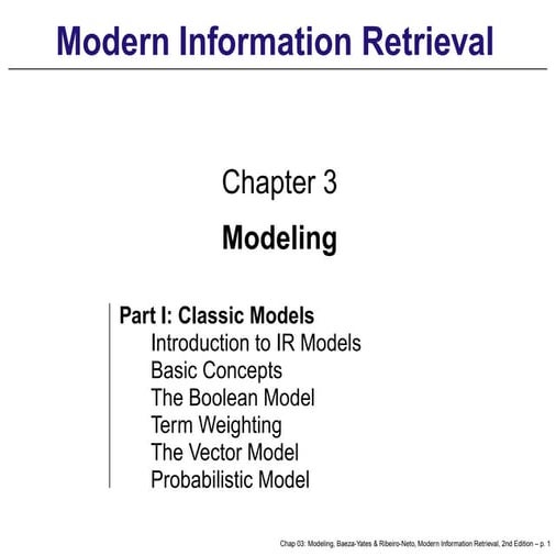 PPT on IR required for the course of IR.