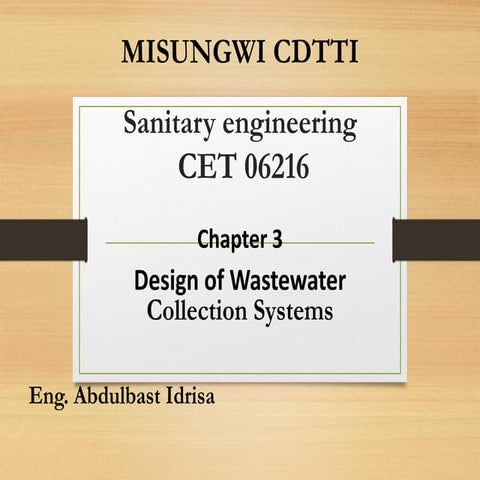 3. Design of wastewater collection system.pdf