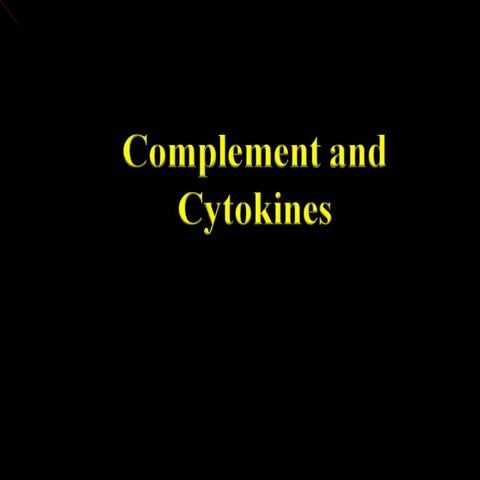 unit 3. the human Complement  system.ppt