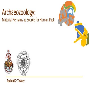 Zoological Archaeology/Zooarchaeology: An Introduction