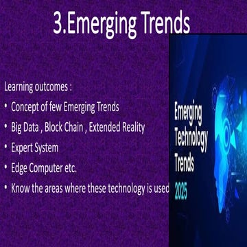 Chapter 3.Emerging Trends  Grade 8.pptx CBSE