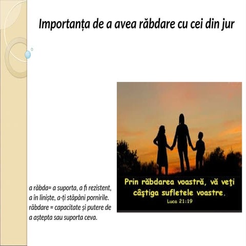 Clasa a III-a Rabdarea- lectie religie ortodoxa | PPT