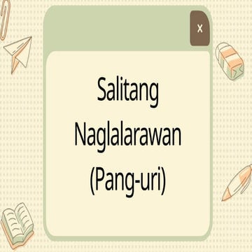 Filipino 3 Pang uri Code: F3WG-IIcd4.pptx