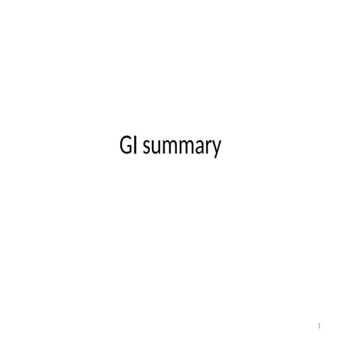 Gastrointestinal Tract Disorder | PPTX