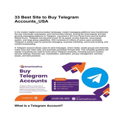 Telegram Groups | PDF