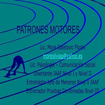 Comprehensive Guide to Motor Patterns and Motor Skill Development in ...