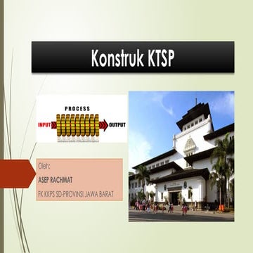 Comprehensive Guide to KTSP Curriculum Construction for Elementary ...