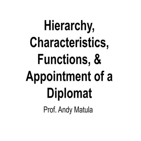 DIPLOMACY | PPTX