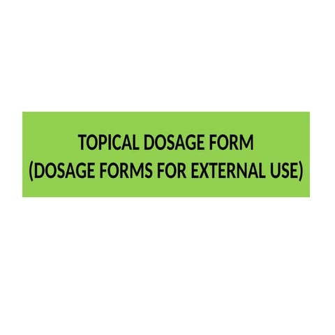 Introduction to liniment and turpentine liniment | DOCX