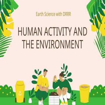 Impact of Human Activities on Environment: Waste, Pollution, and ...