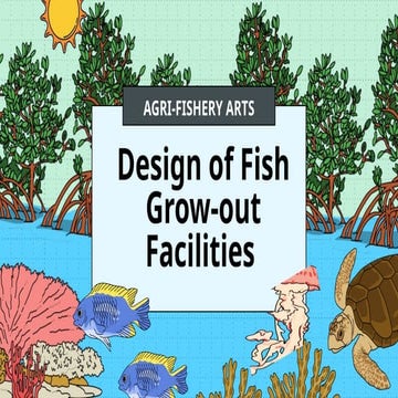 Drawing, Plans, Layout System of Fishery Farm | PPTX