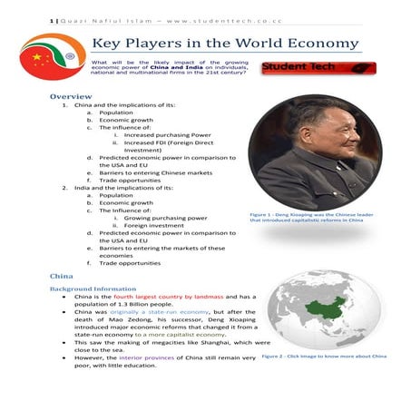 3.2 key players in the world economy