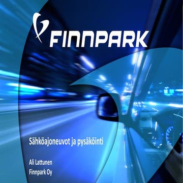 Sahkoinen liikenne_3-2 Lattunen Finnpark pysäköinti