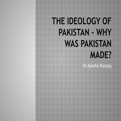 Pakistan studies for class 9th Notes | DOCX