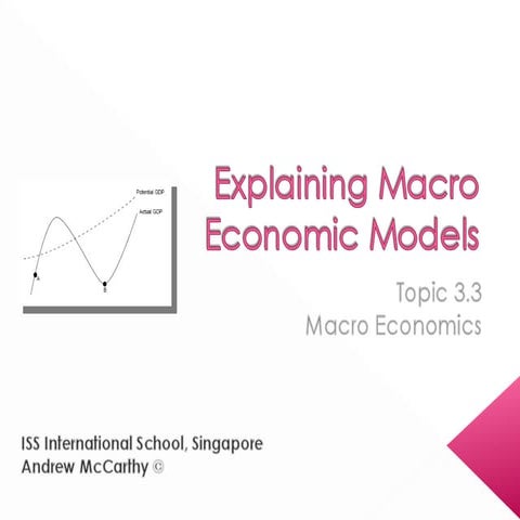 3.3   Macro Economic Models