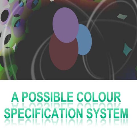 3.5 color specification system