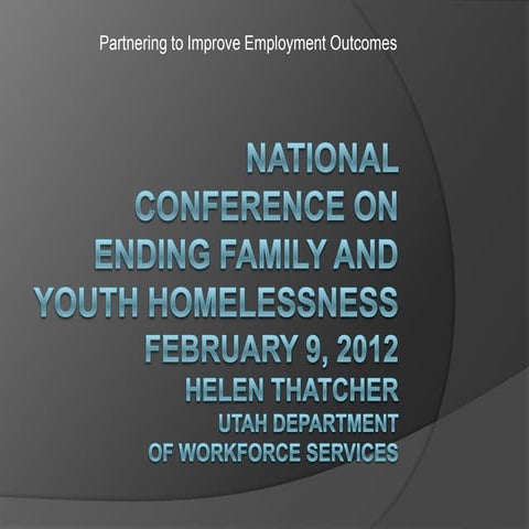 3.7 Partnering to Improve Employment Outcomes