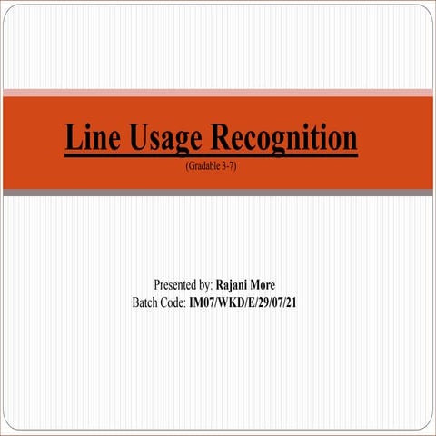 3-7 Line Usage Recognition.pptx