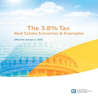 The Truth about the 3.8% Home Tax 