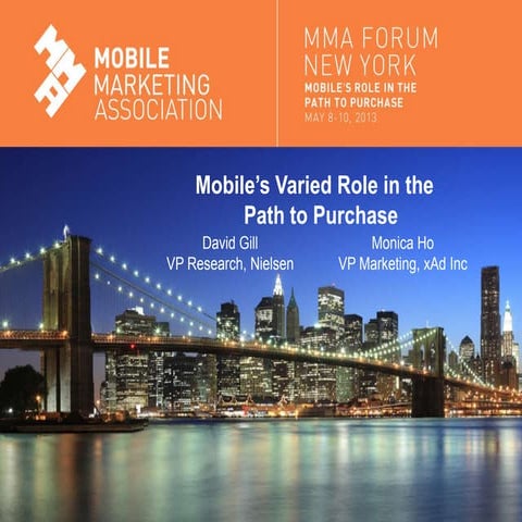Mobile’s Varied Role in the Consumer Path to Purchase