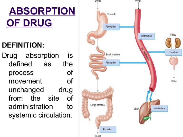 Drug absorptionvpp