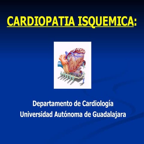 insuficiencia coronaria diagnostico y tratamiento | PDF