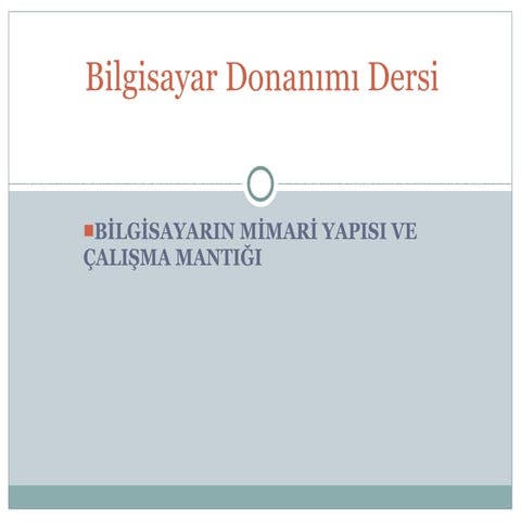 Donanım Sunusu - 3