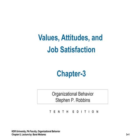3 chapter-3valuesattitudesob-170617082442