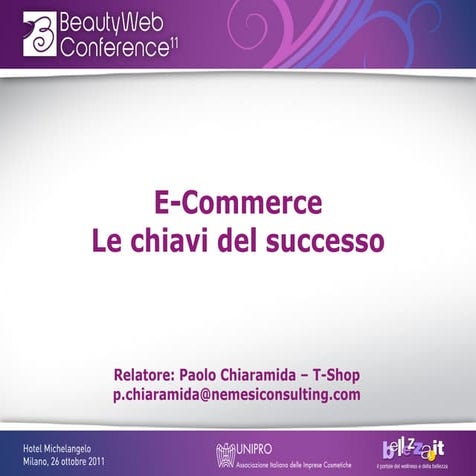  E-commerce: le chiavi del successo