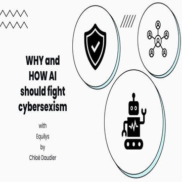 How and why AI should fight cybersexism, by Chloe Daudier