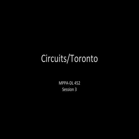 3 circuits-toronto