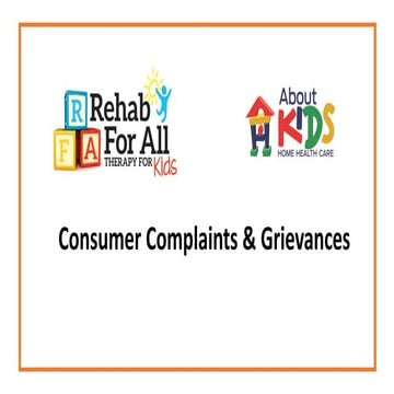 3 complaints and grievances