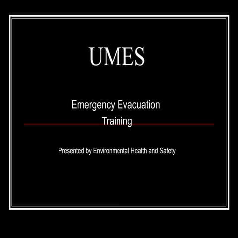 _3-Crisis Prevention - Emergency Evacuation Training.ppt
