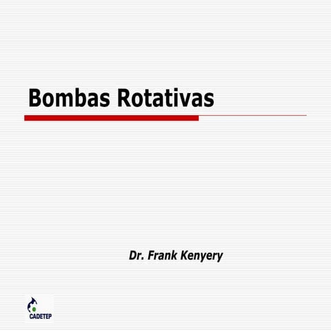 3 curso bdp bombas rotativas