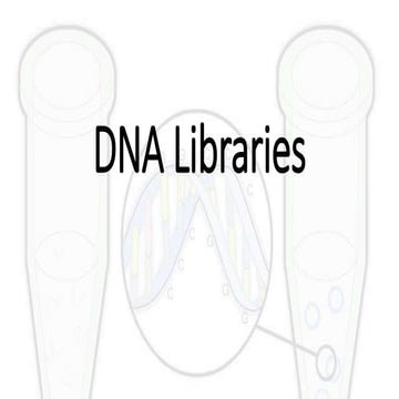 3 dna libraries