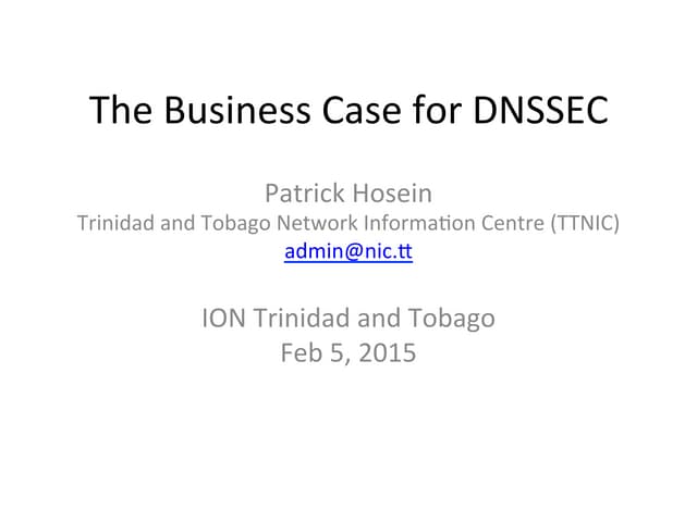 ION Trinidad and Tobago - The Busin...