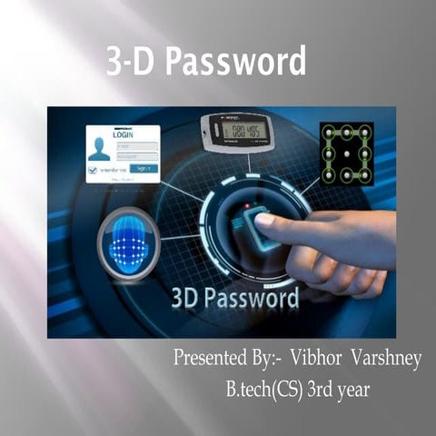 3 d password 