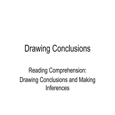 3 drawingconclusionsmakinginferences-140622080817-phpapp01.ppt